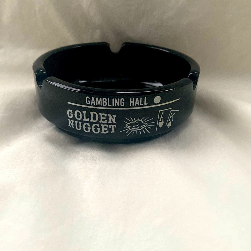 Golden Nugget Gambling Hall Ashtray